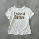 Dior 1990s women's embroidered top (M)