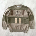 Dior RARE 1990s heavyweight embroidered sweater (M)