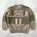 Dior RARE 1990s heavyweight embroidered sweater (M)
