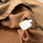 Fendi RARE 1990s embroidered BROWN sweatshirt (M)