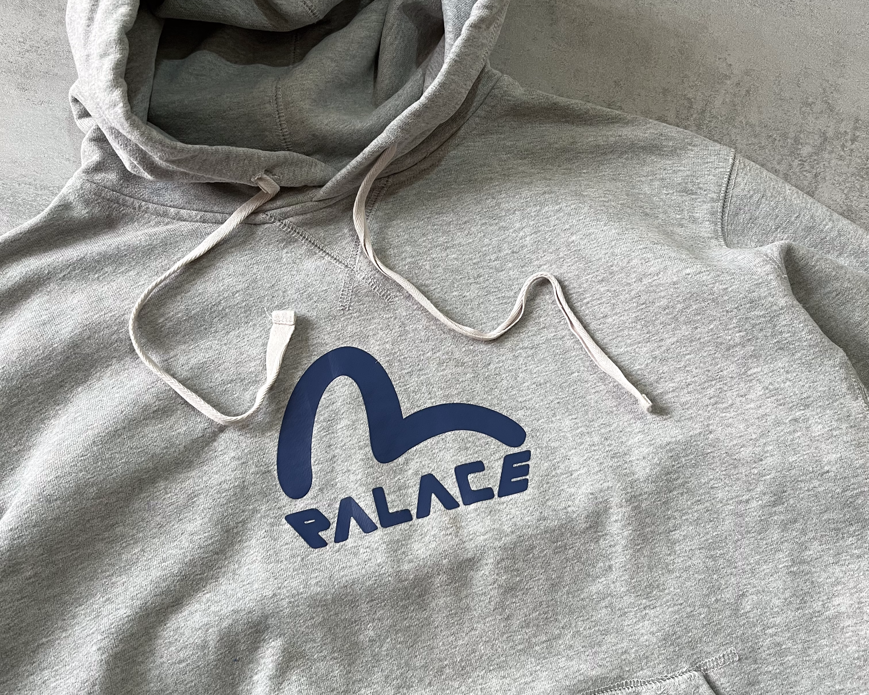 Evisu x Palace RARE hoodie (XL)