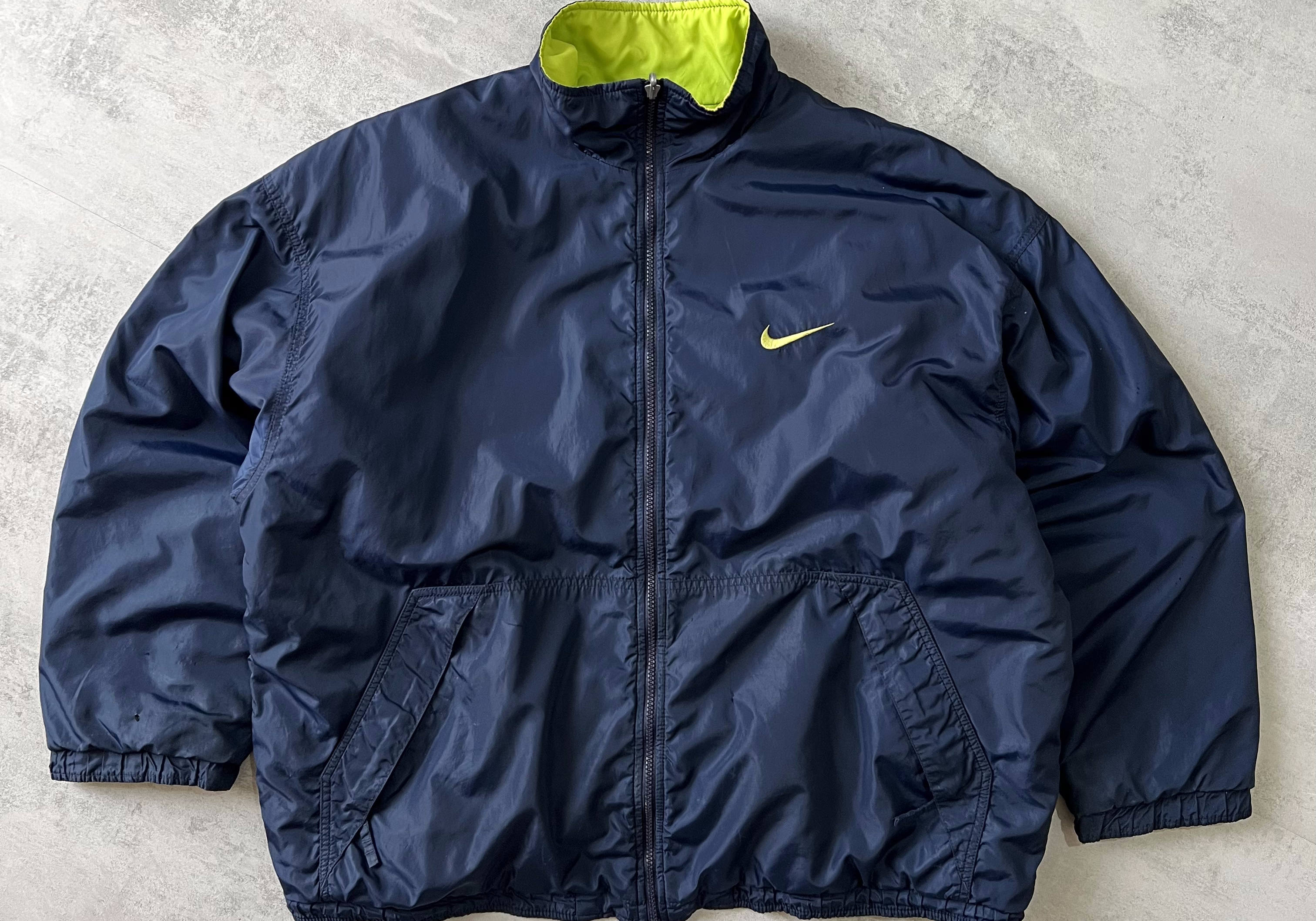 Nike 2000s reversible padded jacket (L)