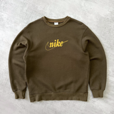 Nike 1990s heavyweight emboredired sweatshirt (L)