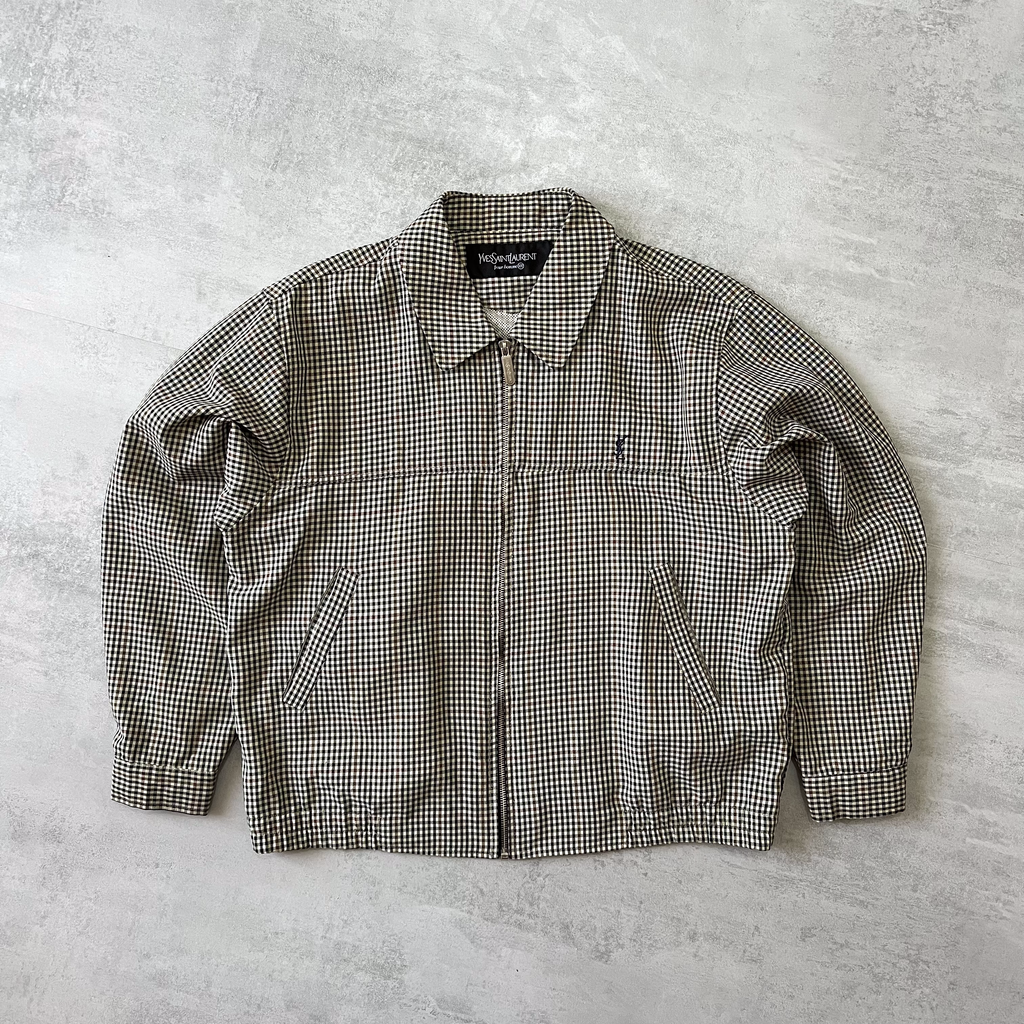 YSL RARE 1990s harrington jacket (M)