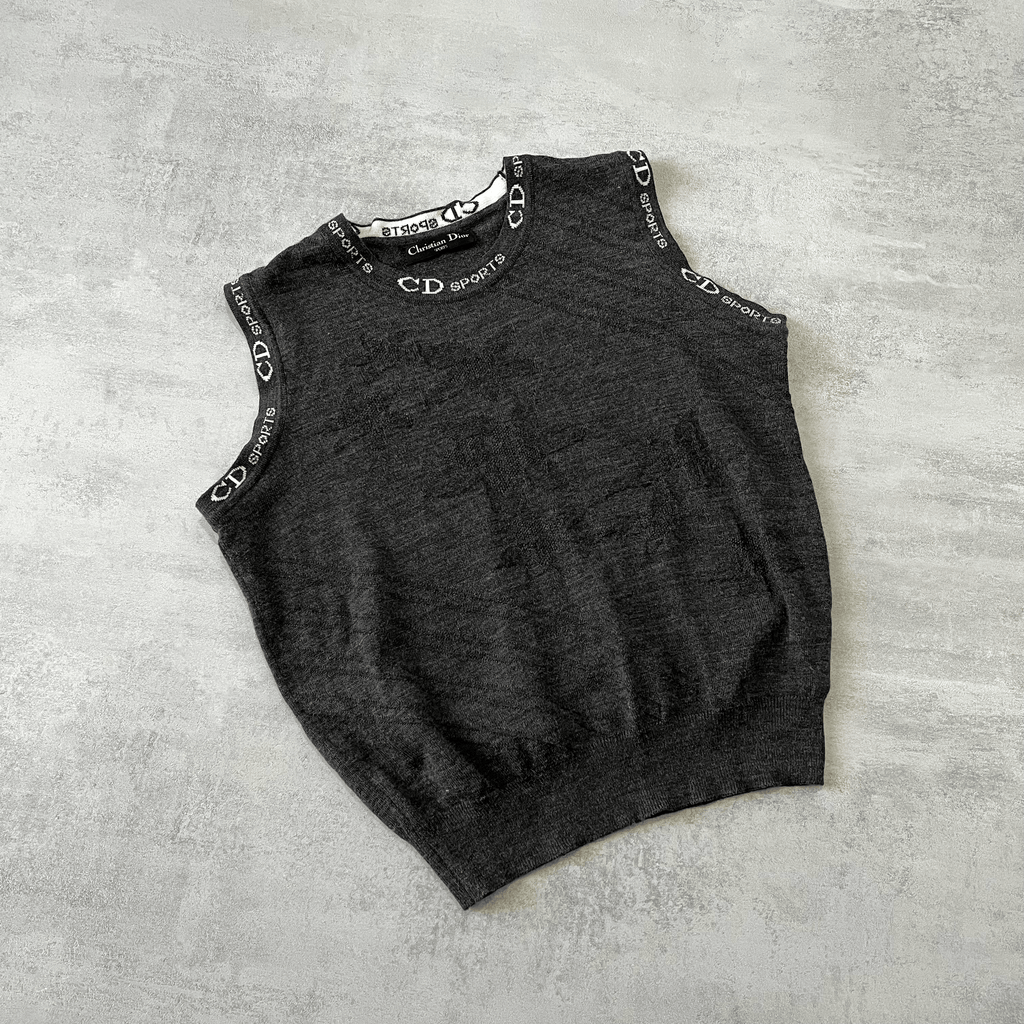 Dior RARE 1990s heavyweight vest (S)