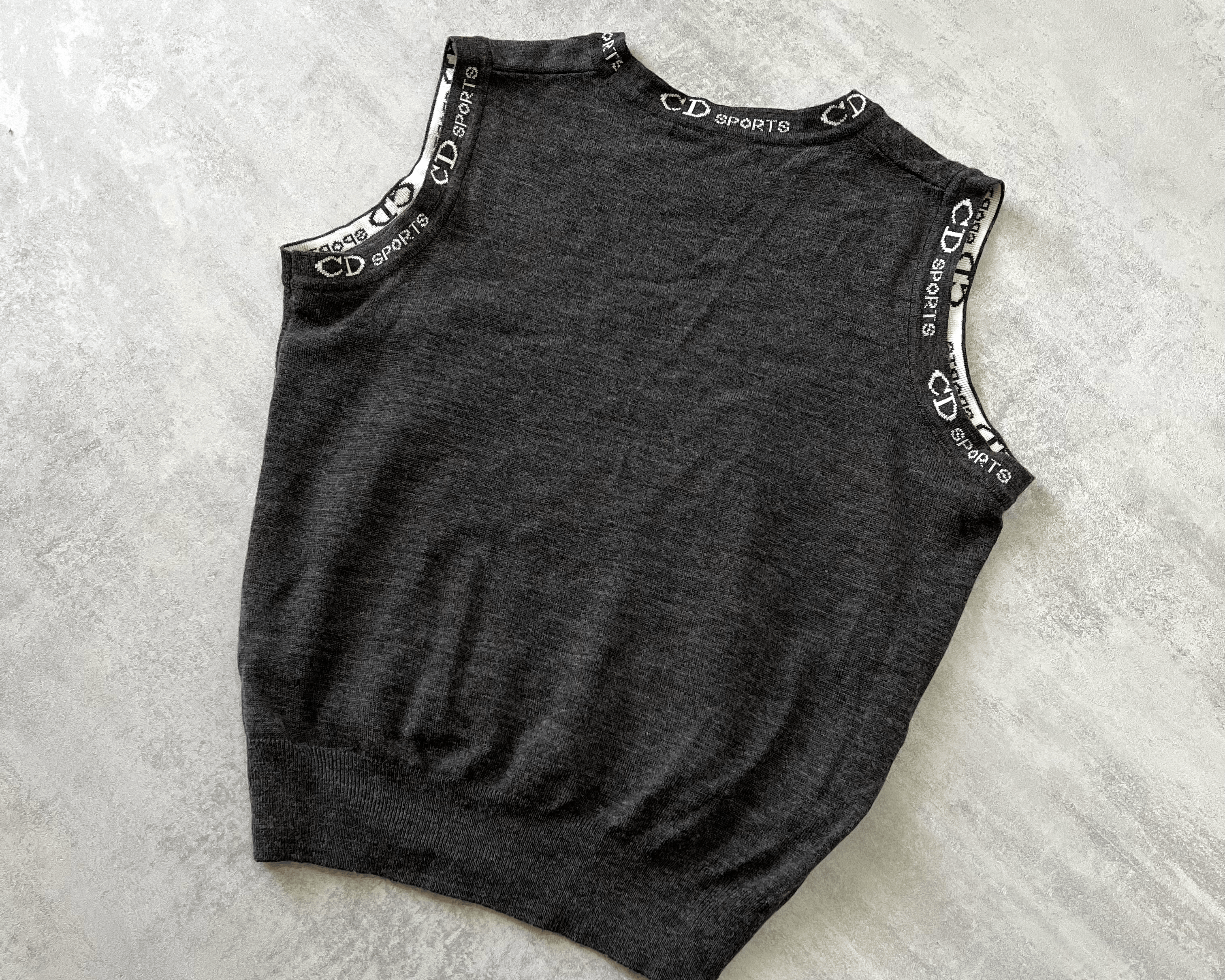 Dior RARE 1990s heavyweight vest (S)