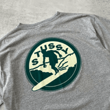 Stussy RARE 1990s heavyweight spellout t-shirt (S)