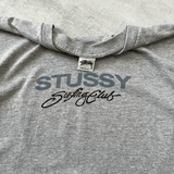 Stussy RARE 1990s heavyweight spellout t-shirt (S)