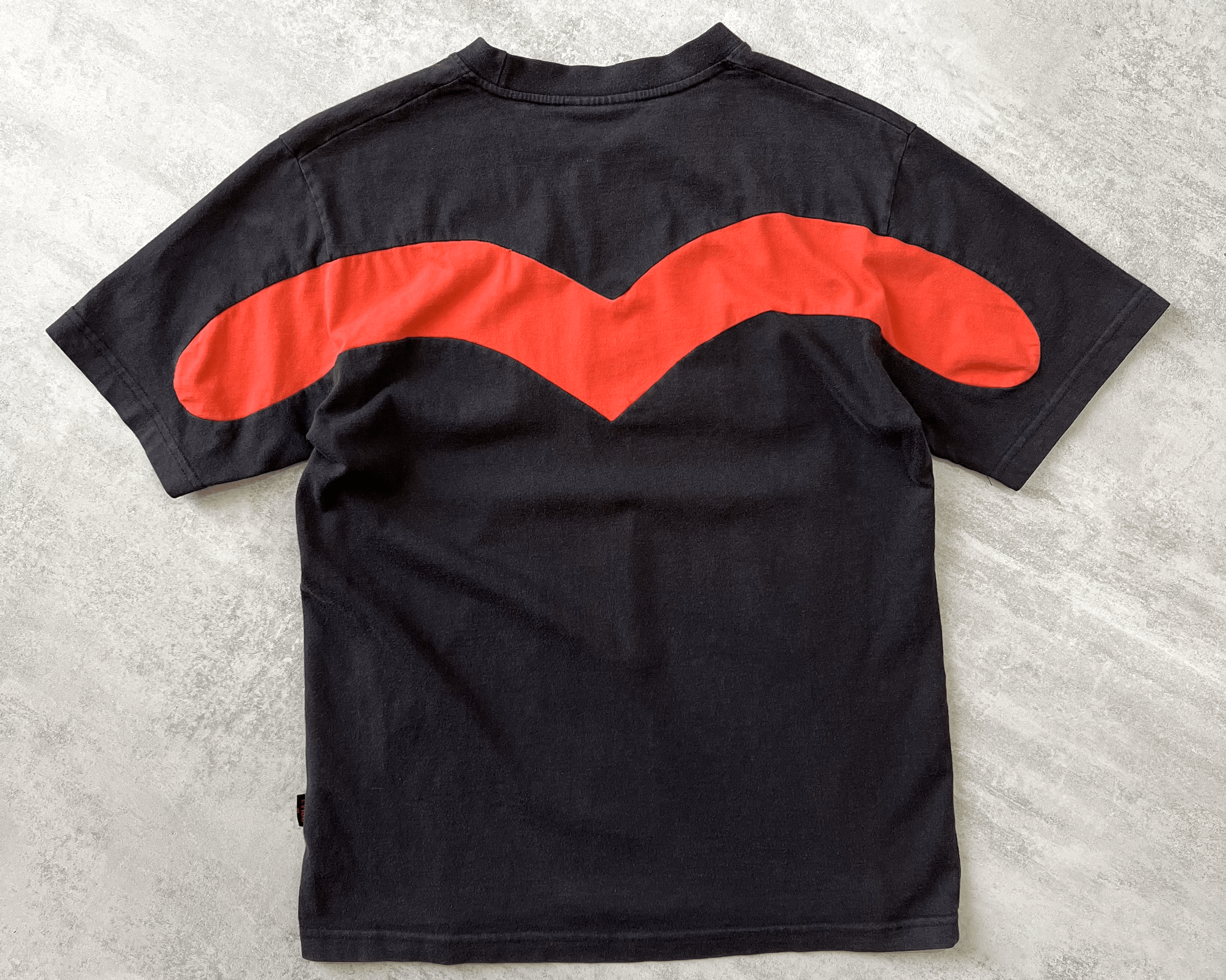 Evisu 1990s heavyweight spellout t-shirt (M)