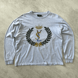 YSL RARE 1990s heavyweight long-sleeves t-shirt (M)
