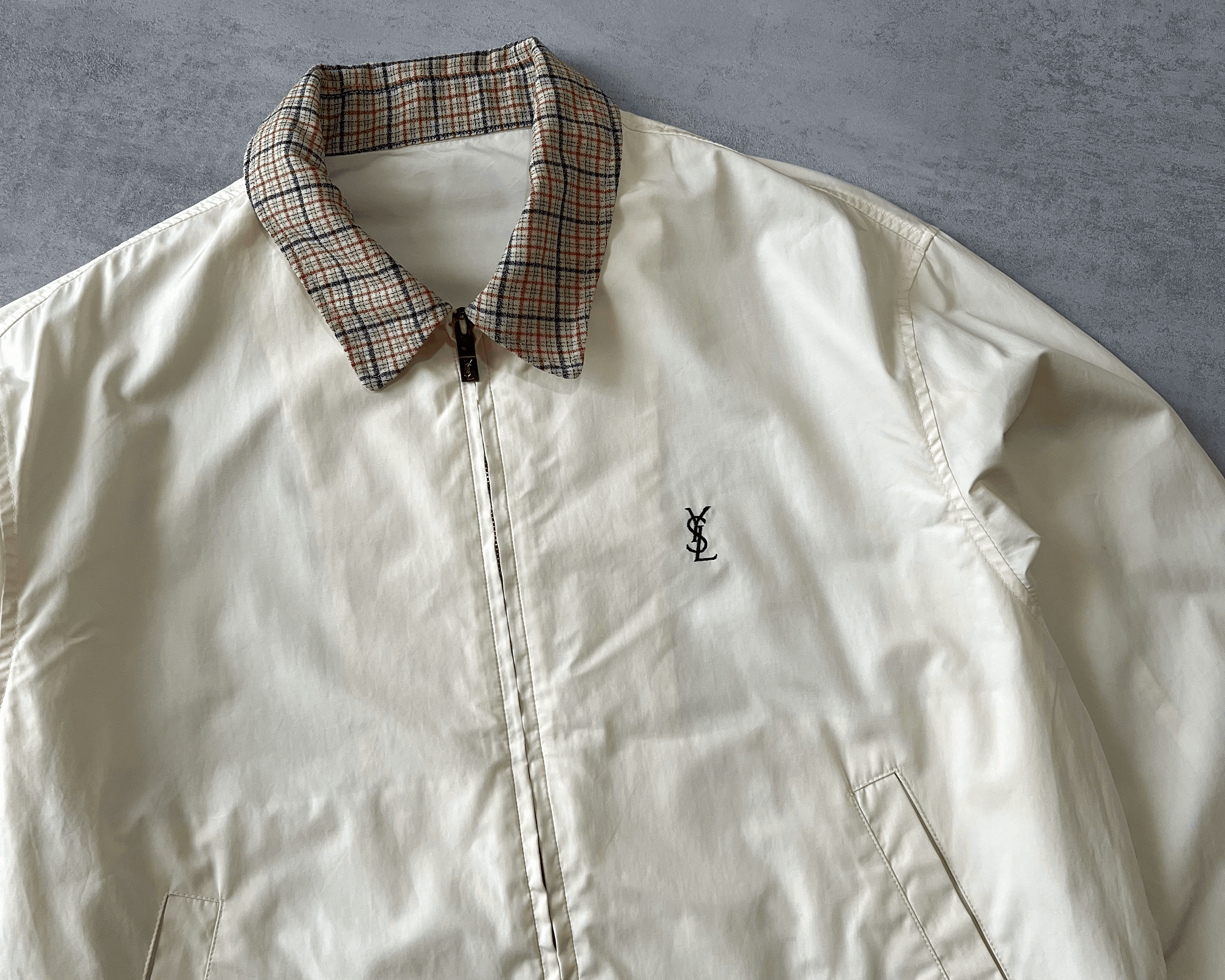 YSL RARE 2000s harrington jacket (S)