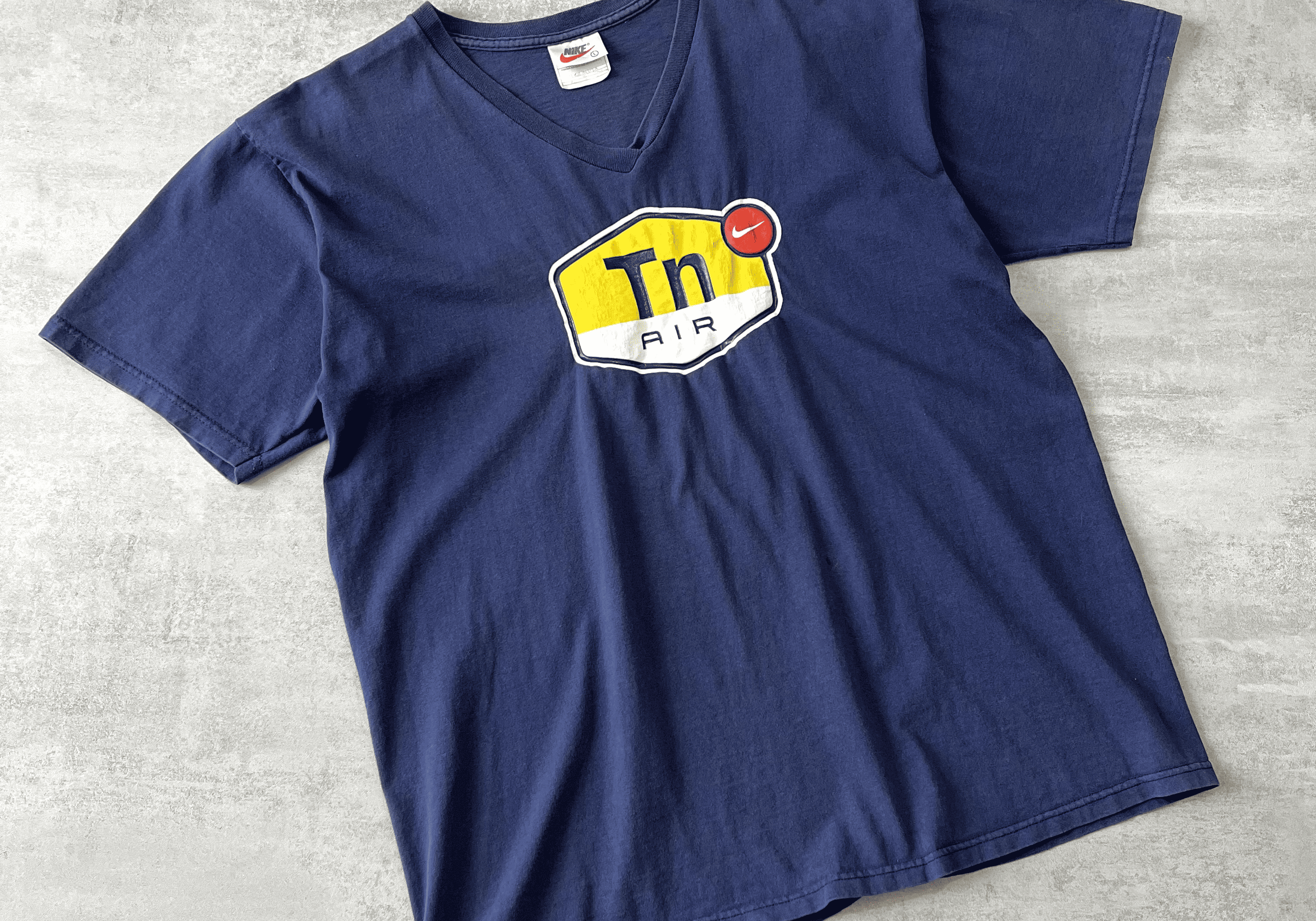 Nike RARE 1990s heavyweigh t-shirt (L)
