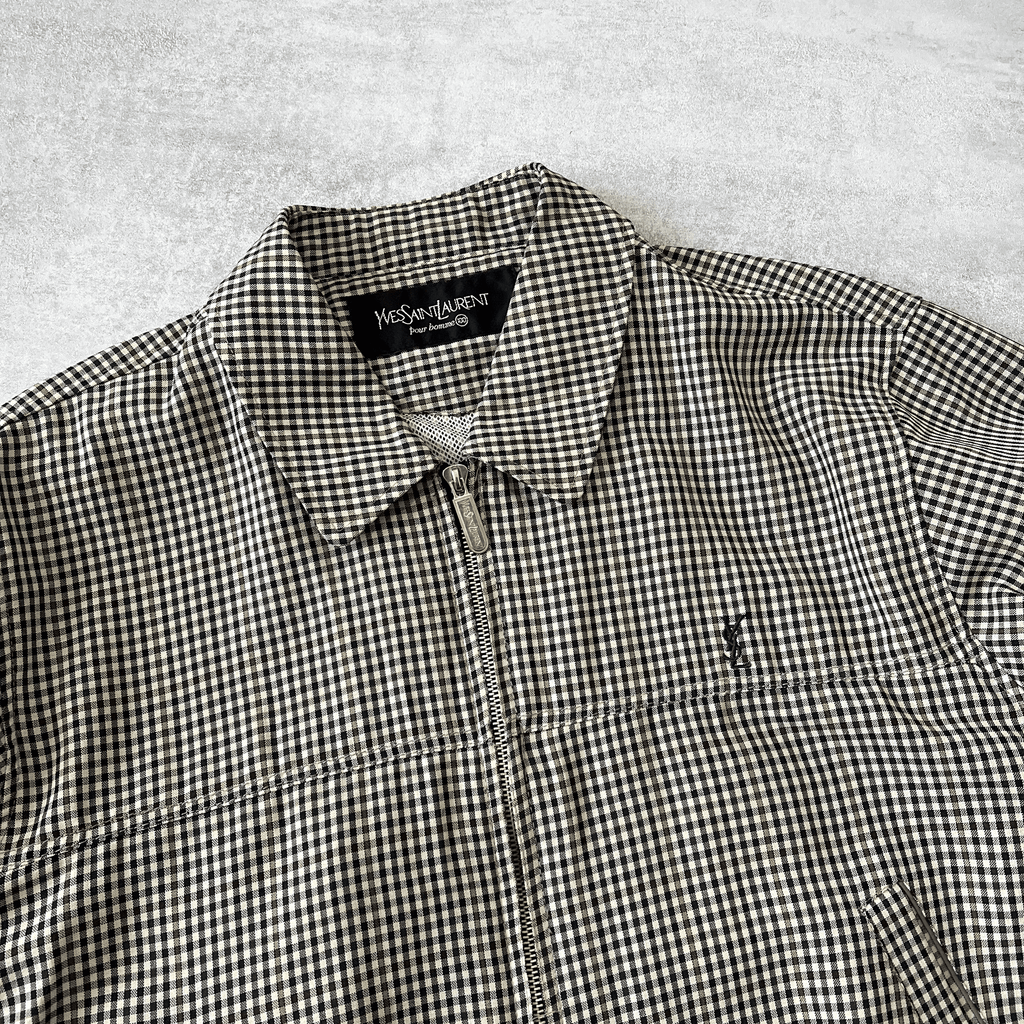 YSL RARE 1990s harrington jacket (M)