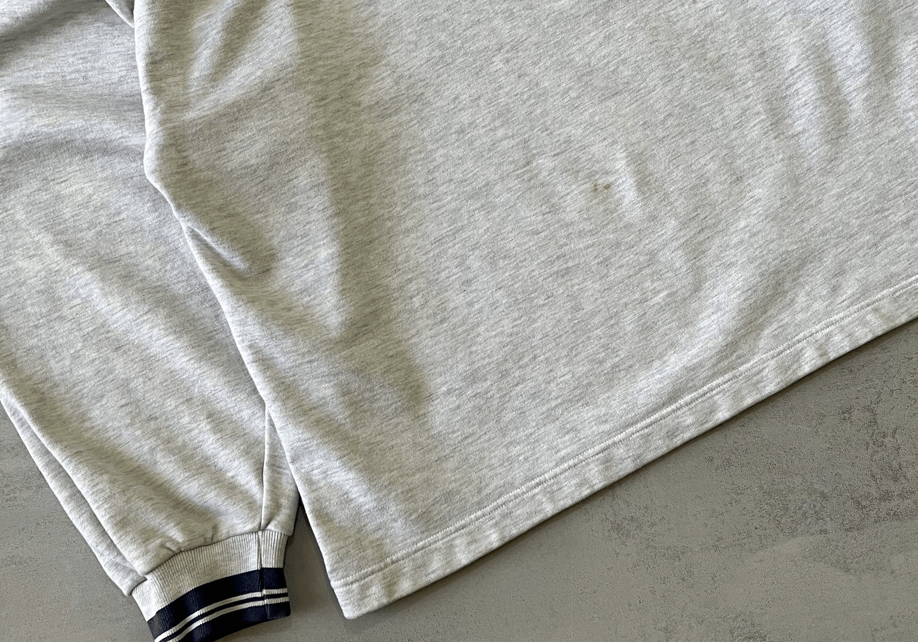 Nike 1990s 1/4 zip heavyweight embroidered sweatshirt (L)