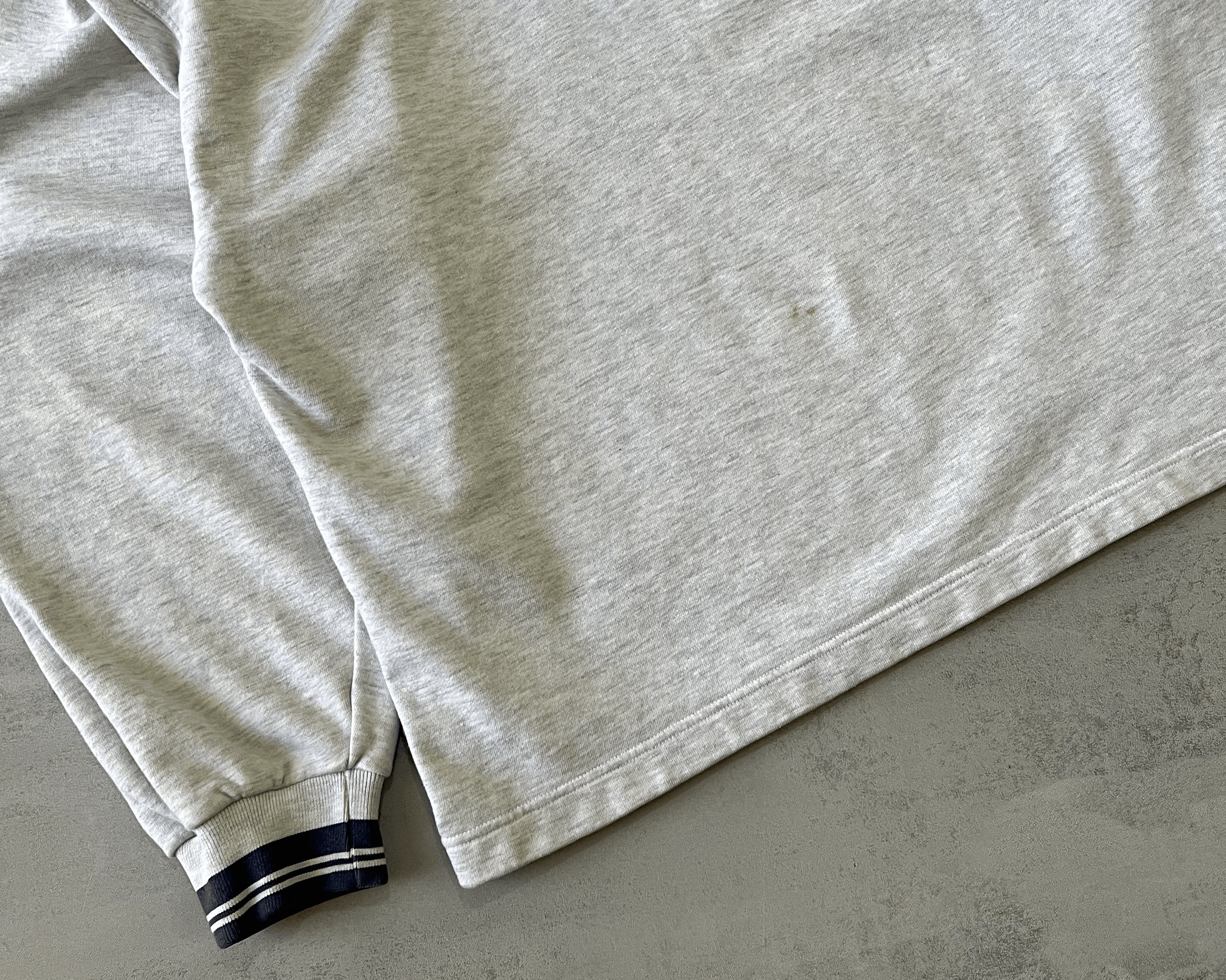 Nike 1990s 1/4 zip heavyweight embroidered sweatshirt (L)