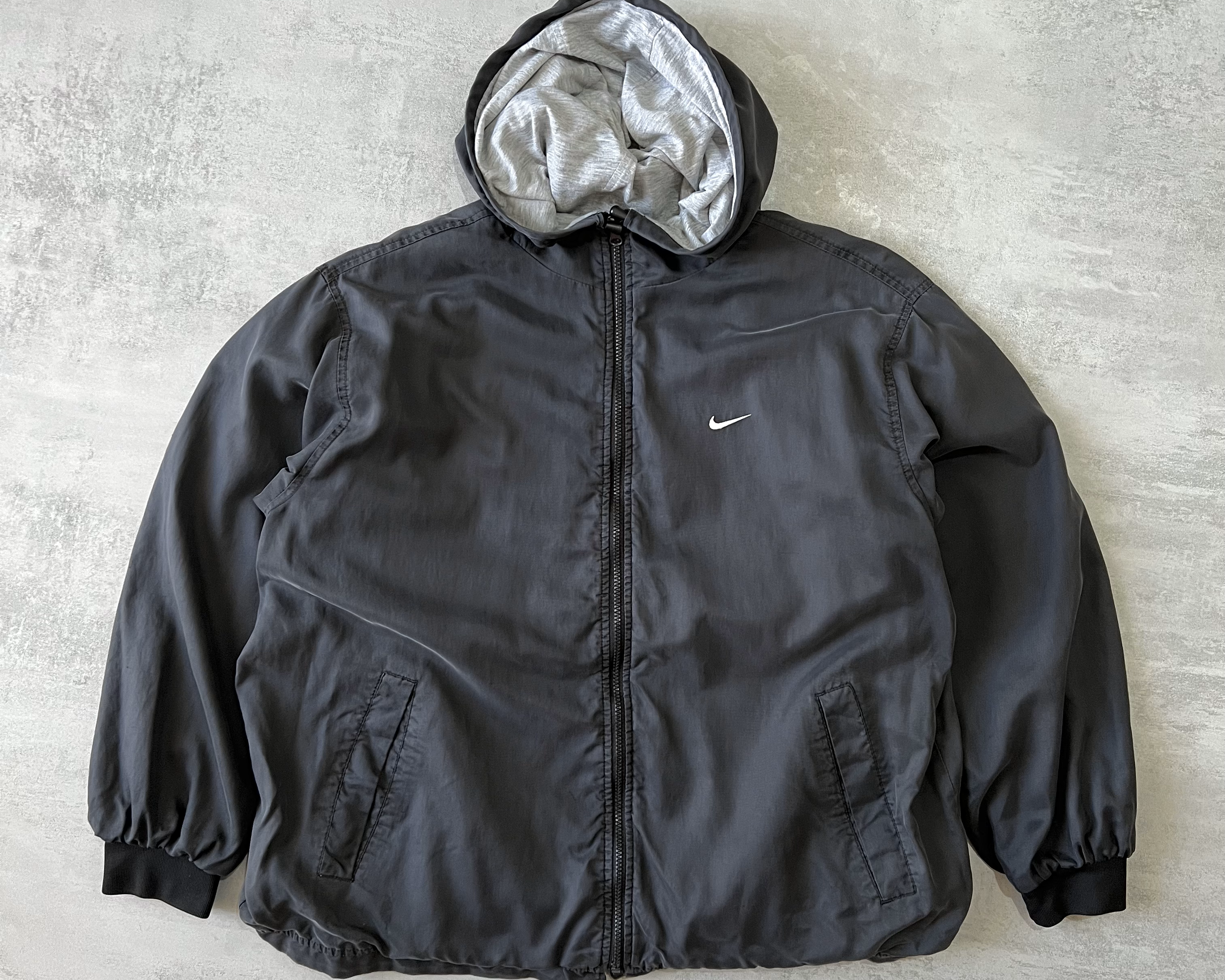 Nike 1990s hooded jacket (L)