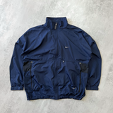 Nike 2000s double swoosh track jacket (XL)