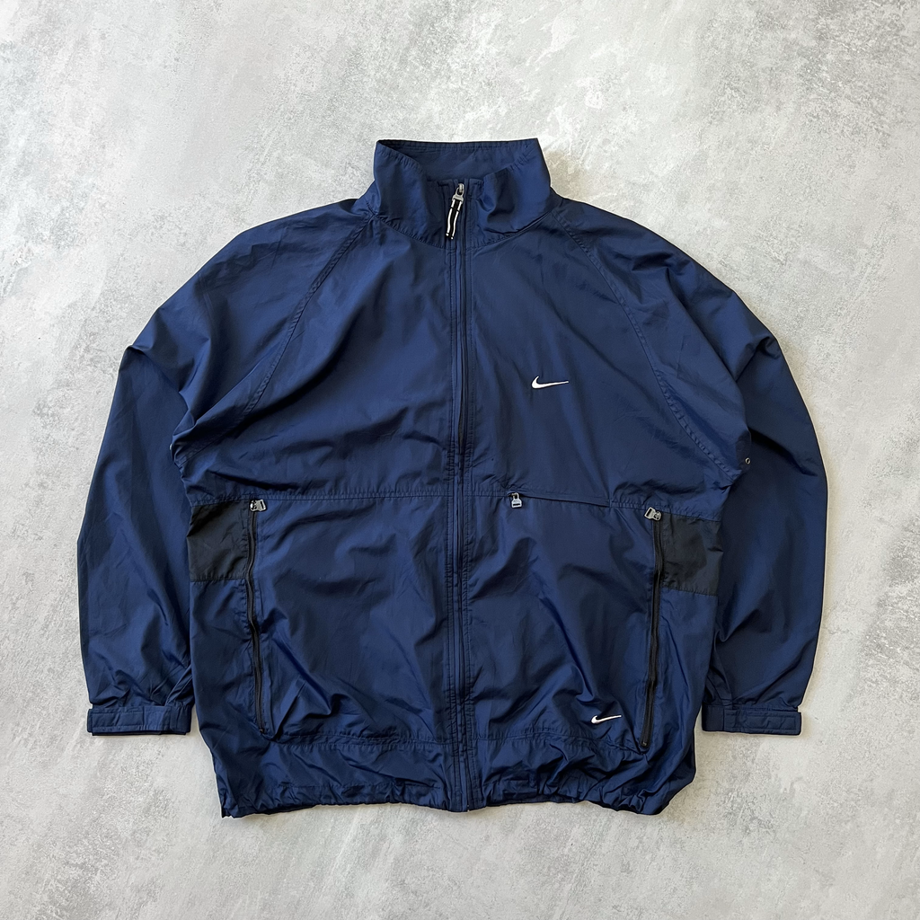 Nike 2000s double swoosh trackjacket (XL)