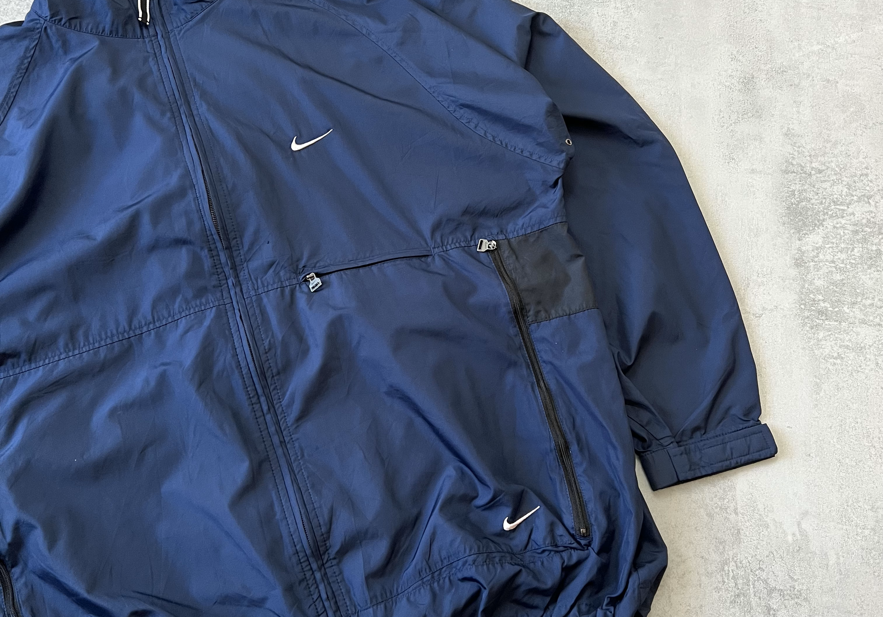 Nike 2000s double swoosh trackjacket (XL)