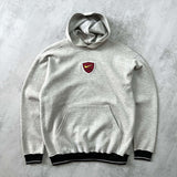 Nike 1990s heavyweight embroidered hoodie (XL)