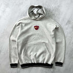 Nike 1990s heavyweight embroidered hoodie (XL)