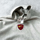 Nike 1990s heavyweight embroidered hoodie (XL)