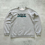 Nike 1990s heavyweight spellout sweatshirt (L)