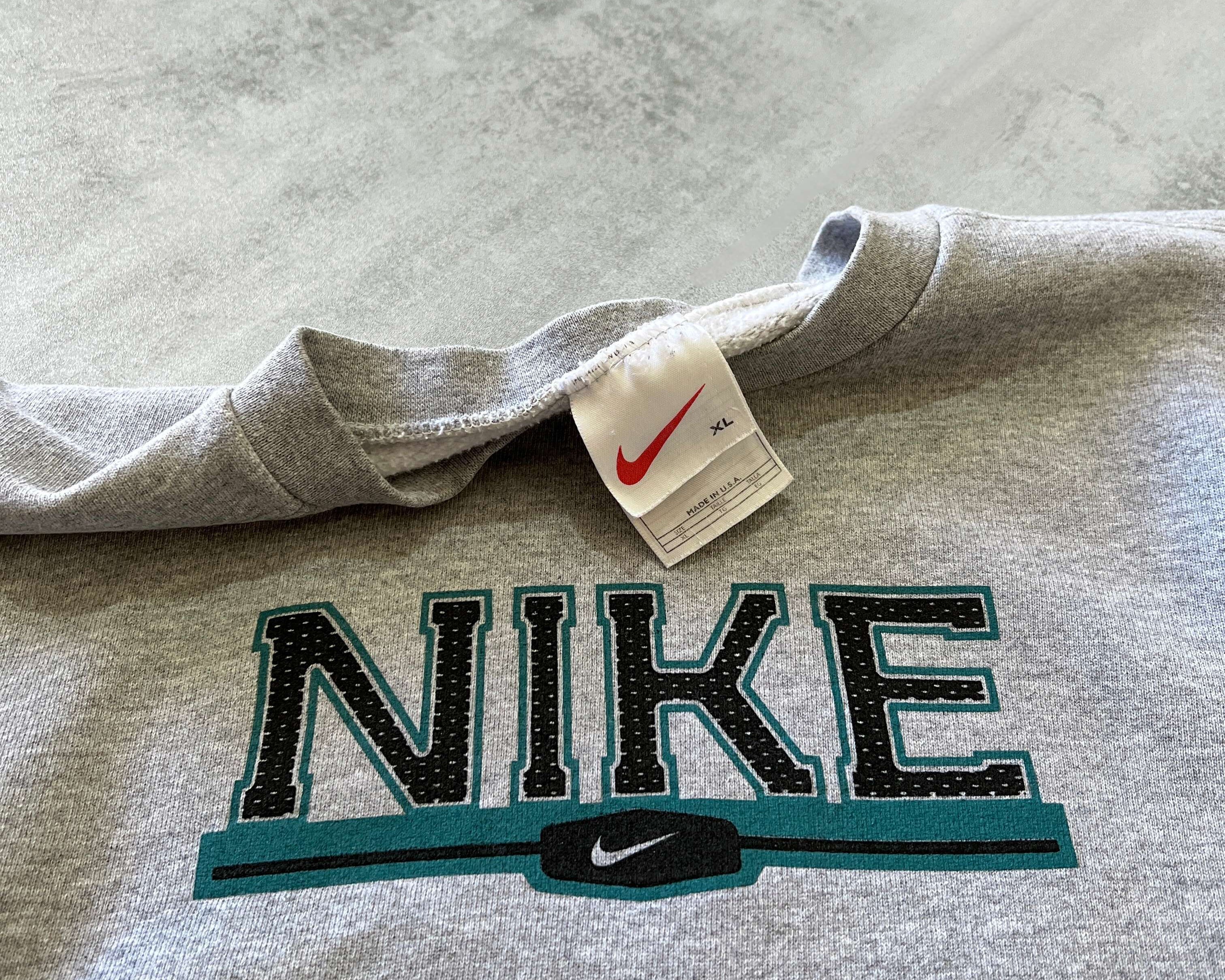 Nike 1990s heavyweight spellout sweatshirt (L)