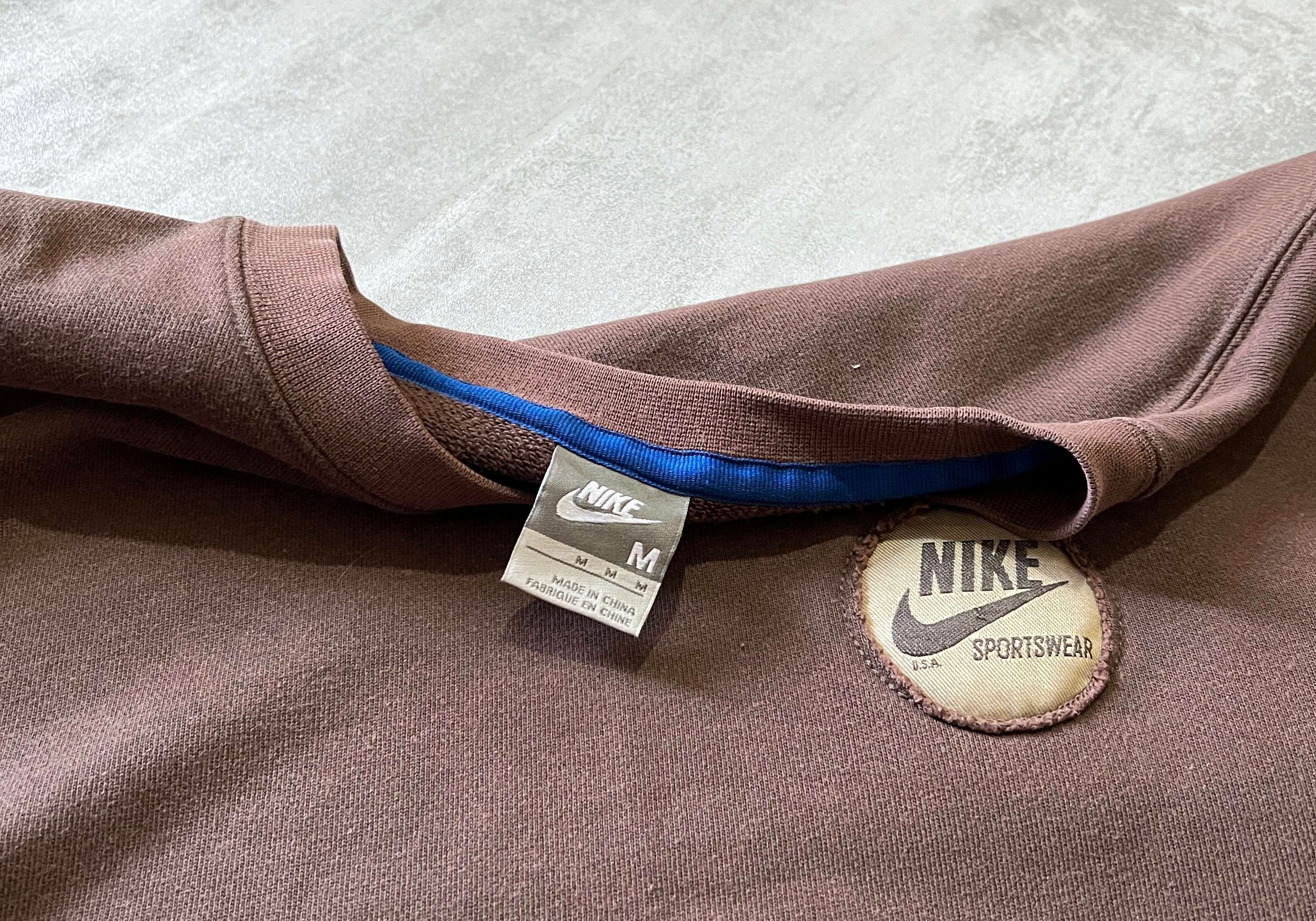 Nike 2000s BROWN sweatshirt (M)