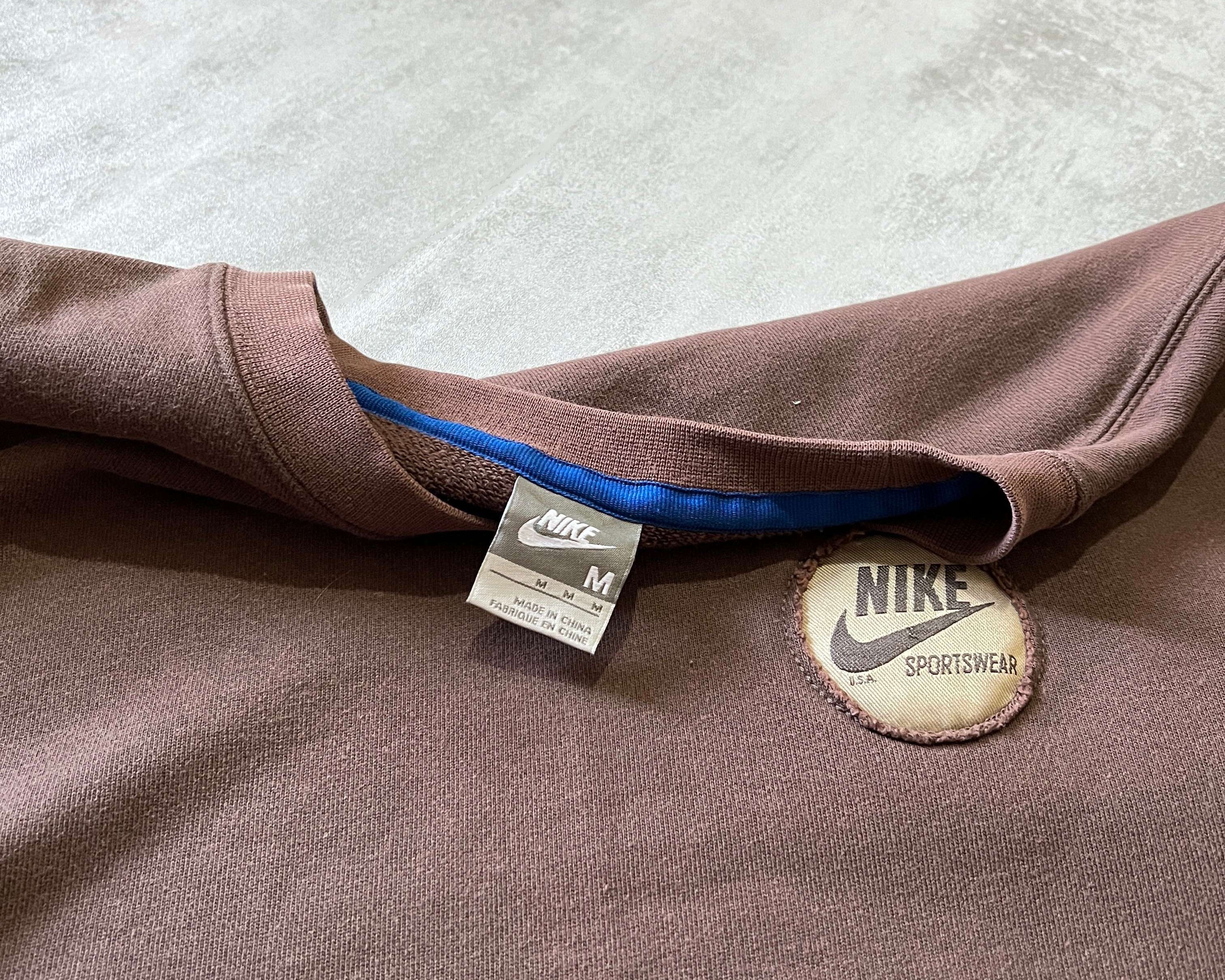 Nike 2000s BROWN sweatshirt (M)