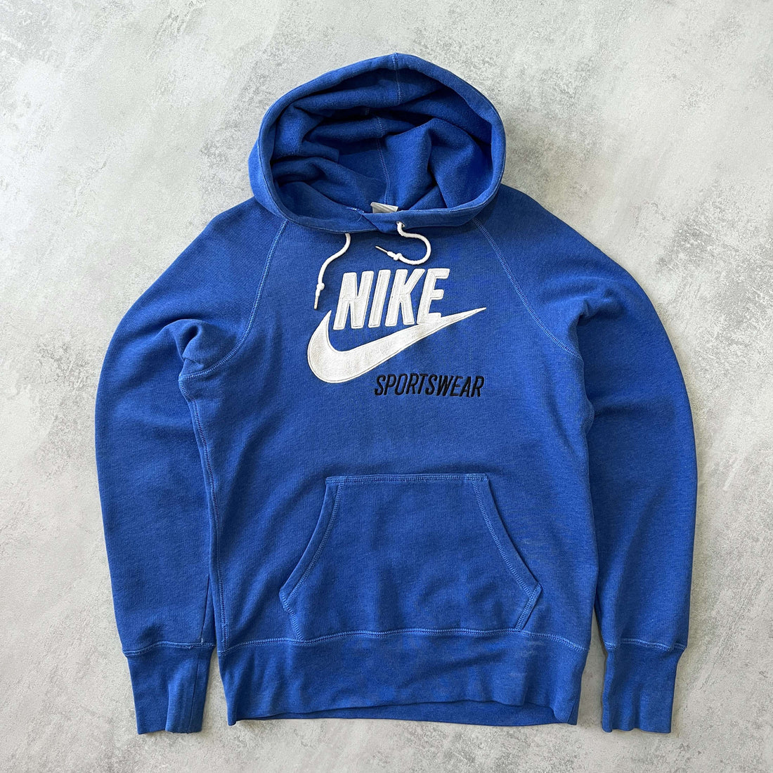 Nike 2000s heavyweight embroidered hoodie (M)