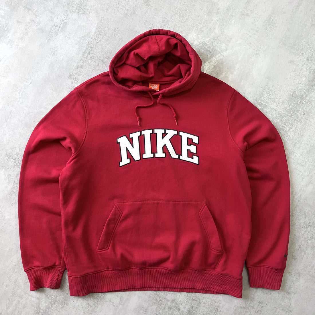 Nike 2000s heavyweight embroidered hoodie (XL)