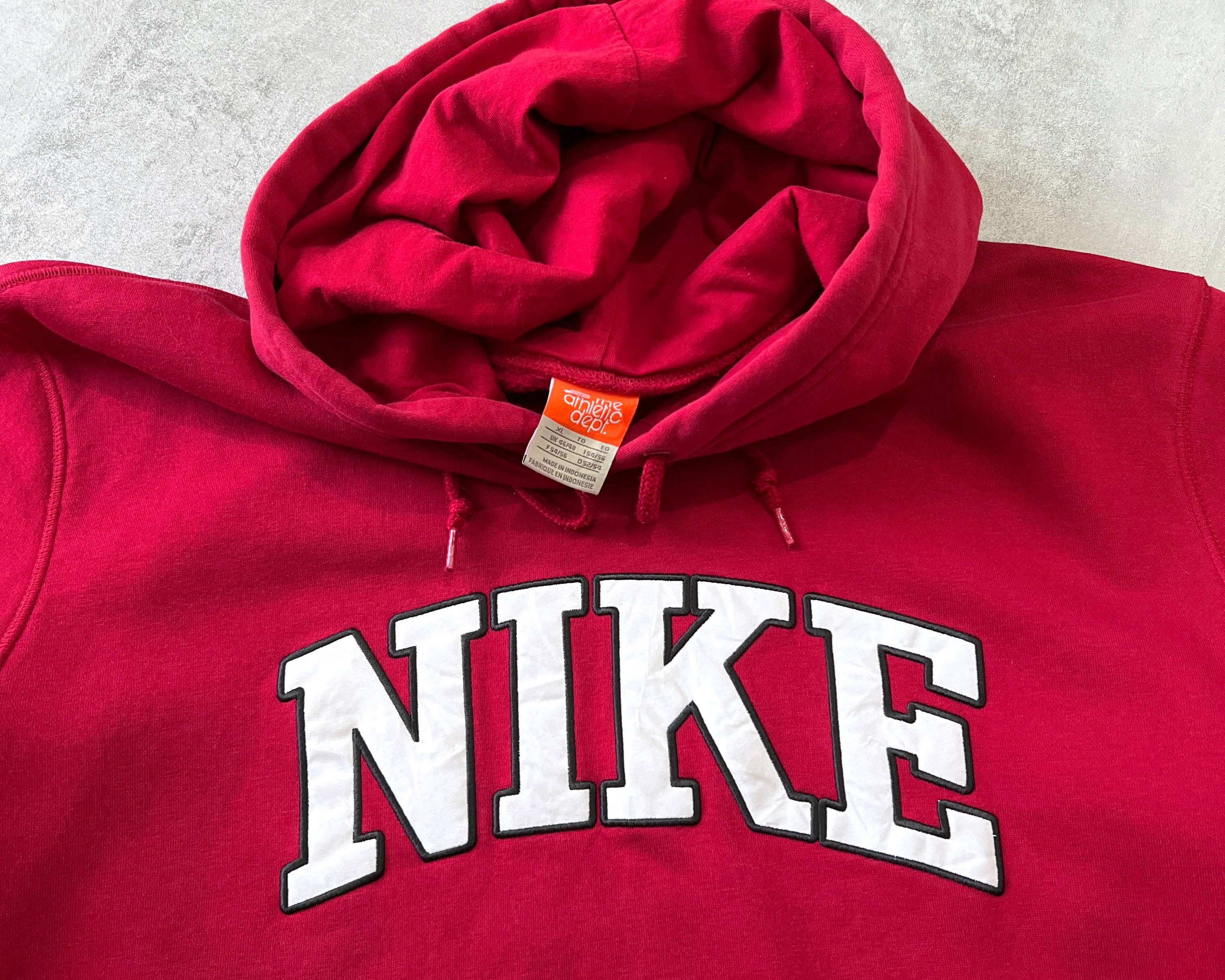 Nike 2000s heavyweight embroidered hoodie (XL)
