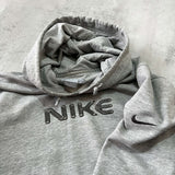 Nike 2000s heavyweight embroidered hoodie (XL)