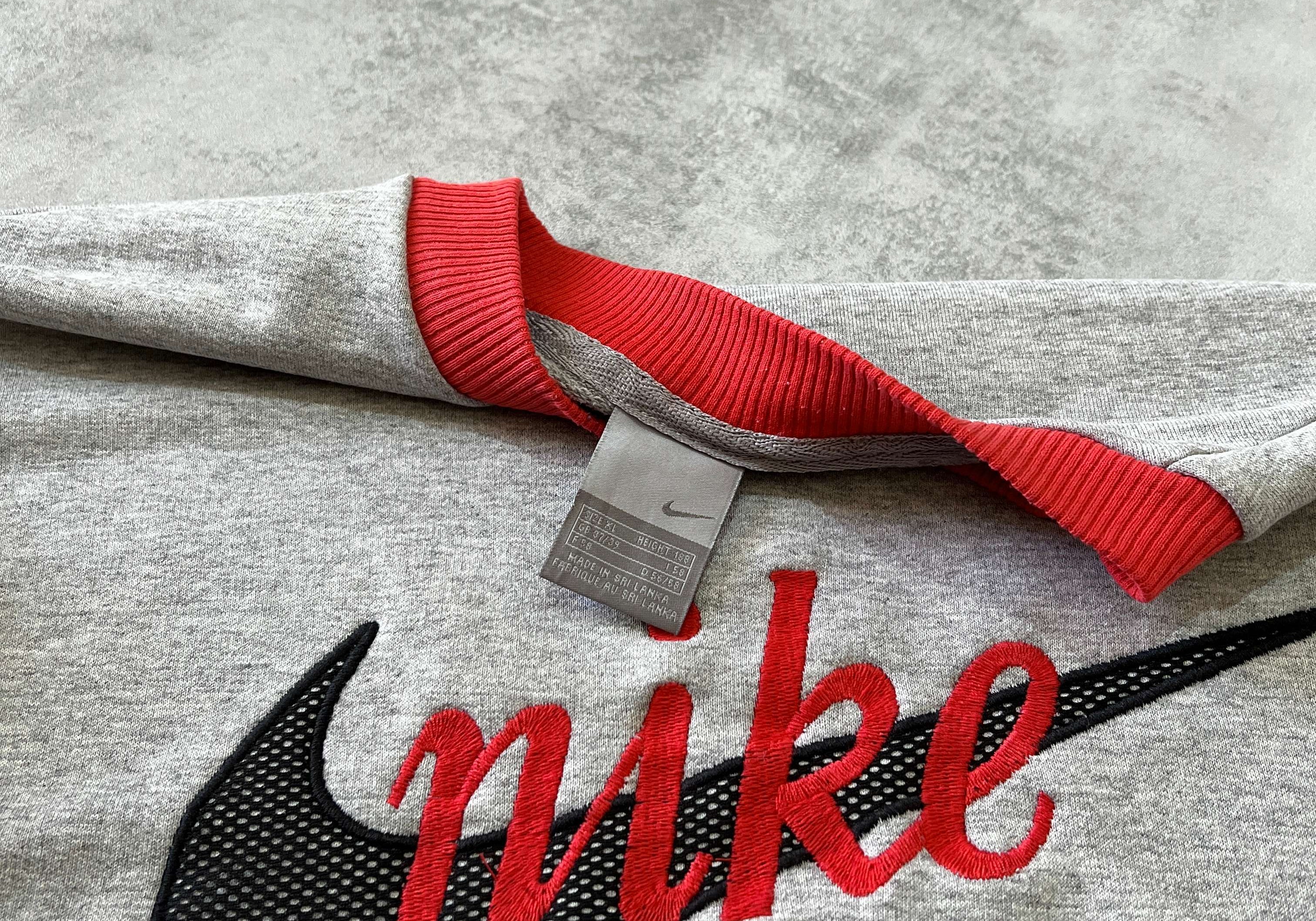 Nike 2000s heavyweight embroidered sweatshirt (XL)