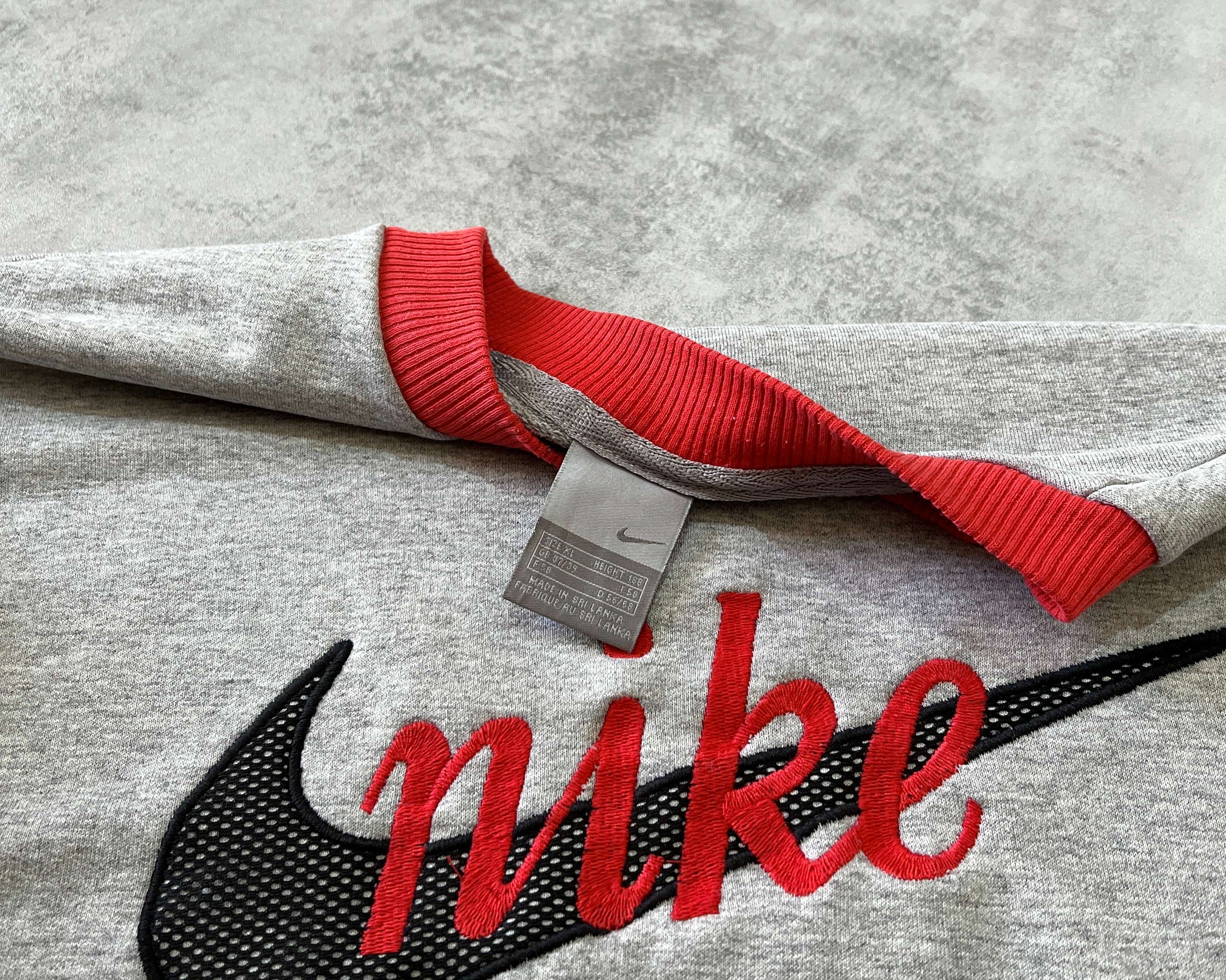 Nike 2000s heavyweight embroidered sweatshirt (XL)