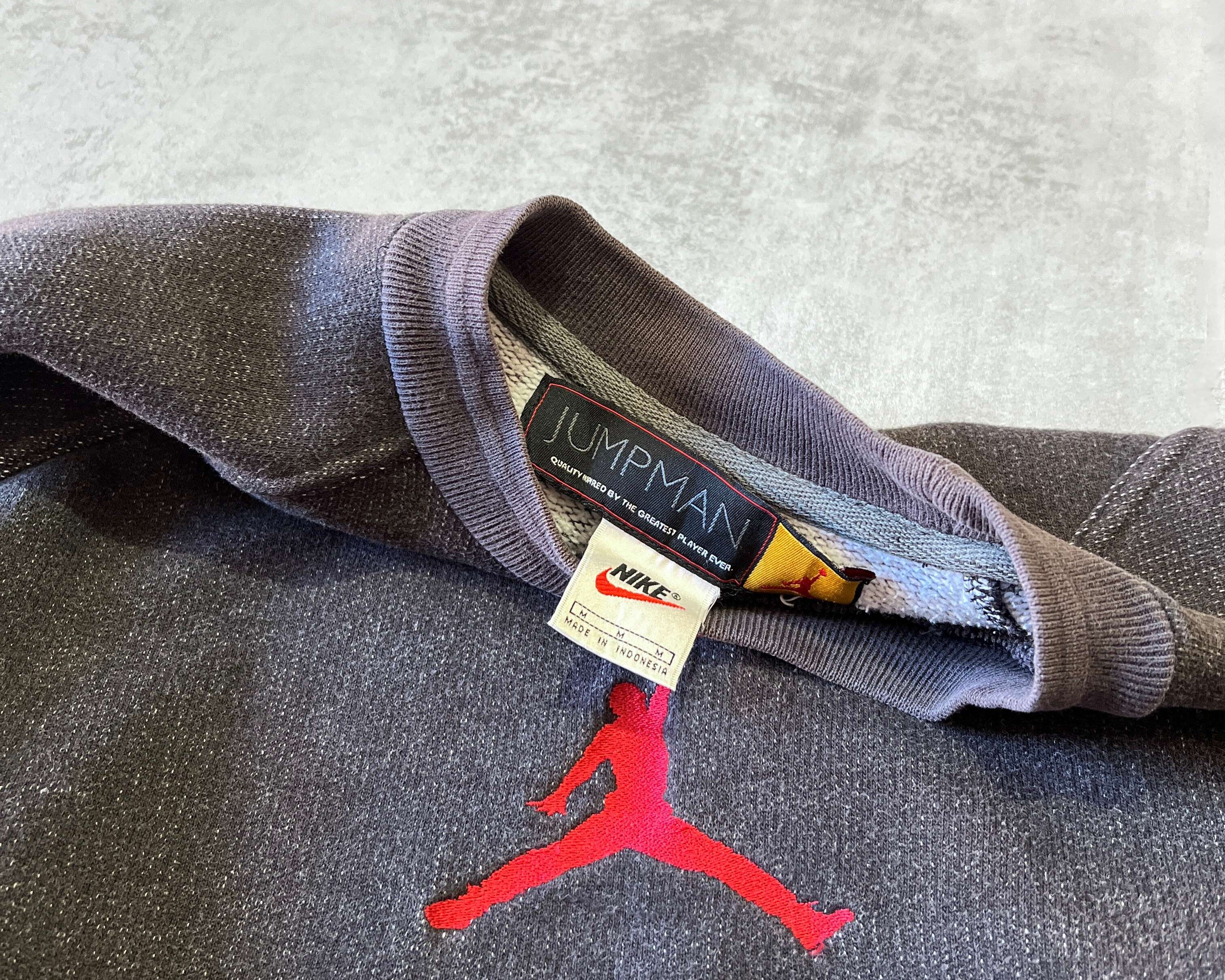 Nike RARE 1990s Air Jordan heavyweight embroidered sweatshirt (L)