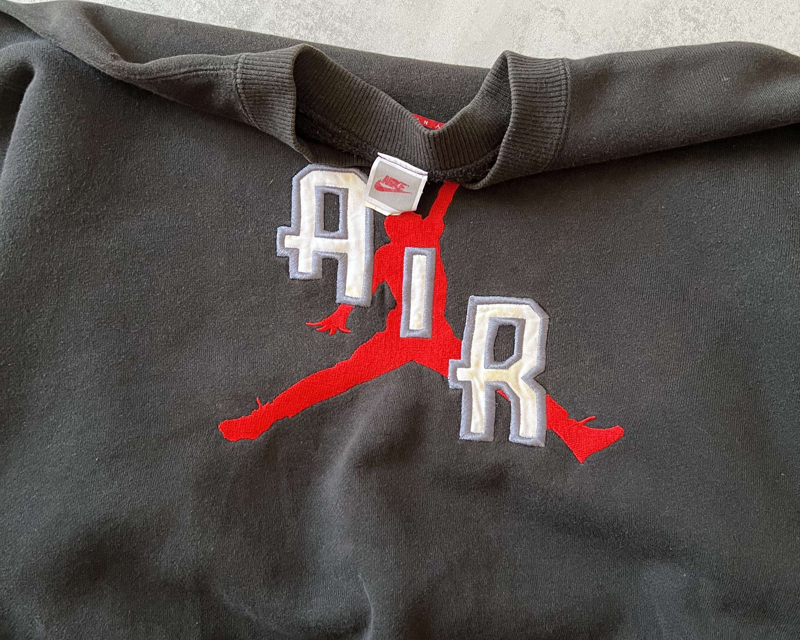 Nike RARE 1990s Air Jordan heavyweight embroidered sweatshirt (M)