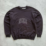 Nike RARE 1990s heavyweight embroidered sweatshirt (S)