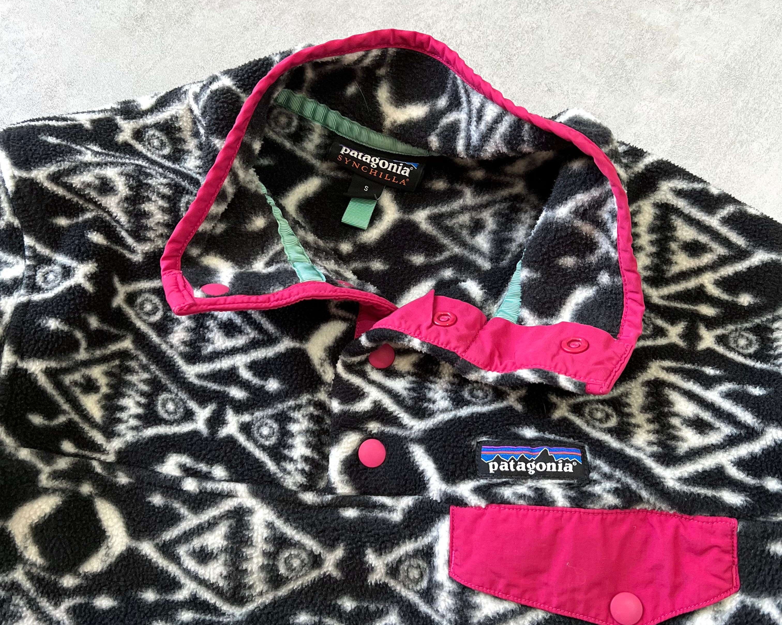 Patagonia Synchilla Azteca RARE 2000s Snaap-T fleece (S)