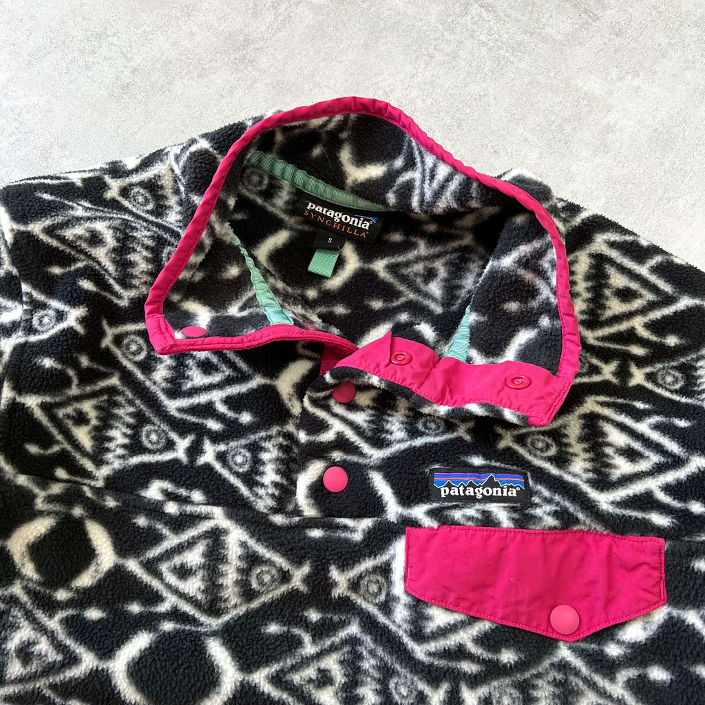 Patagonia Synchilla Azteca RARE 2000s Snaap-T fleece (S)