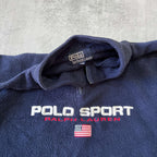 Polo Sport Ralph Lauren 1990s 1/4 embroidered fleece (S)