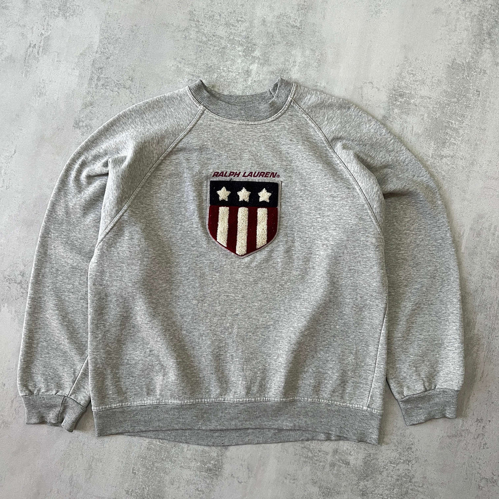 Polo Sport Ralph Lauren RARE 1990s crewneck sweatshirt (L)