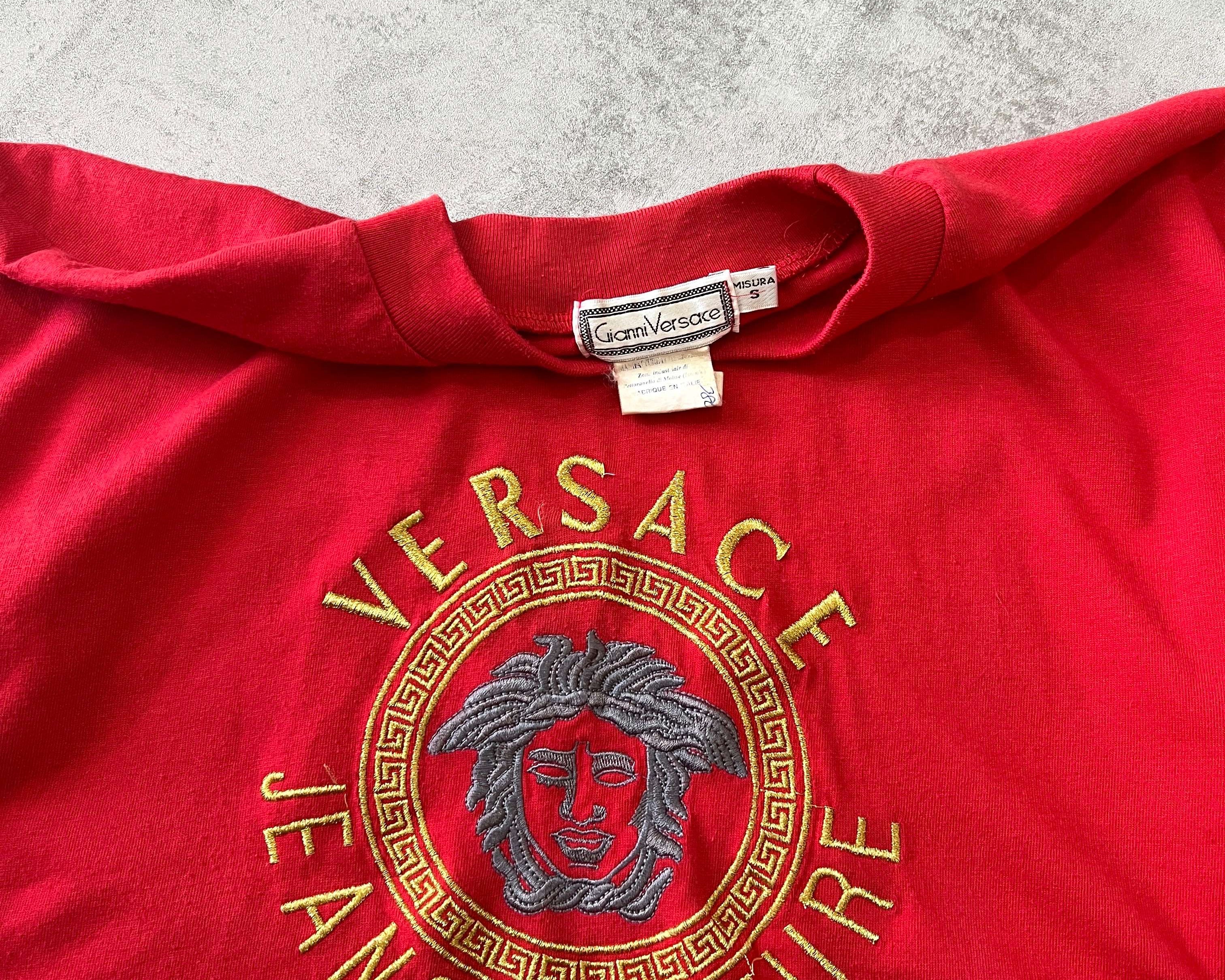 Versace RARE 1990s spellout T-shirt (M)