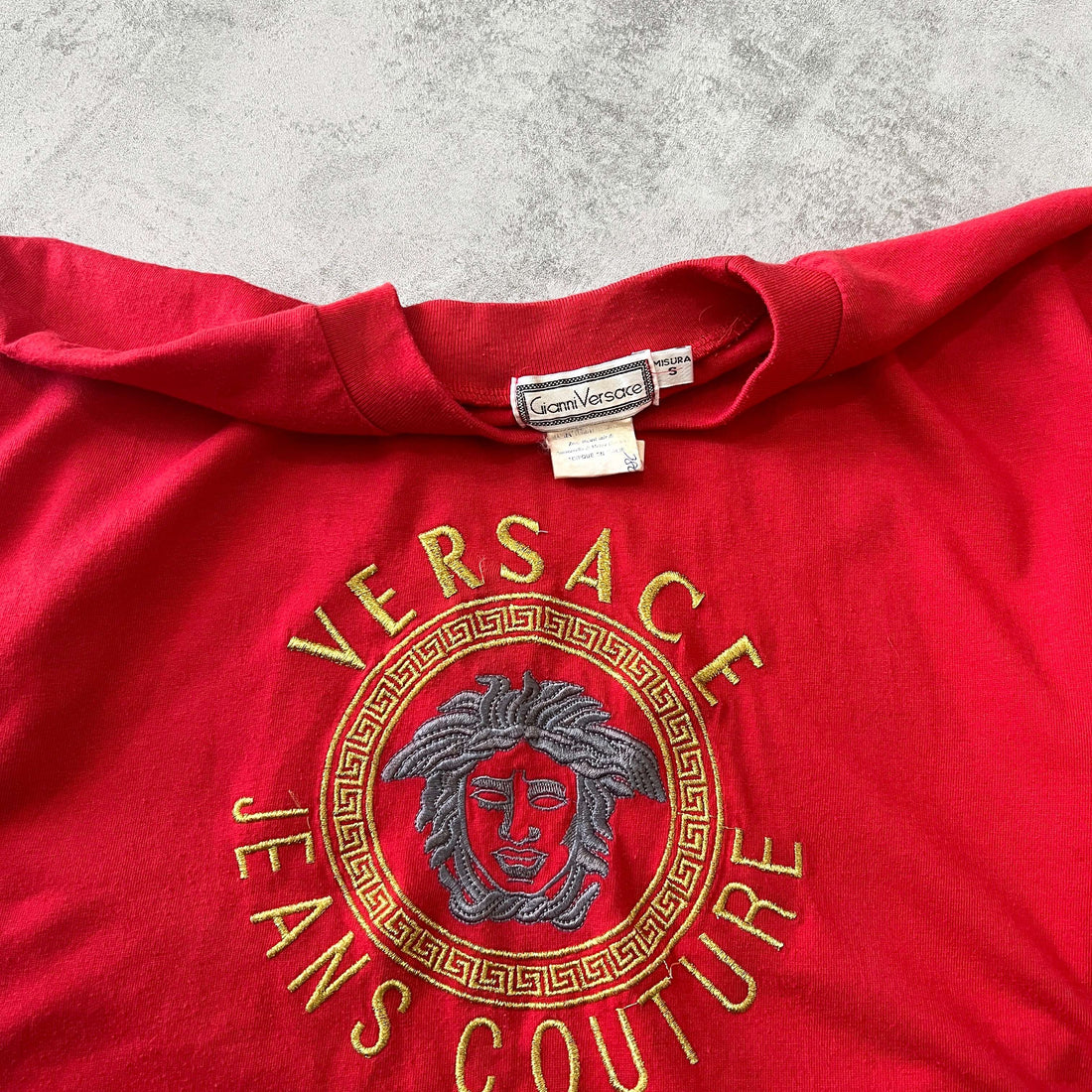 Versace RARE 1990s spellout T-shirt (M)