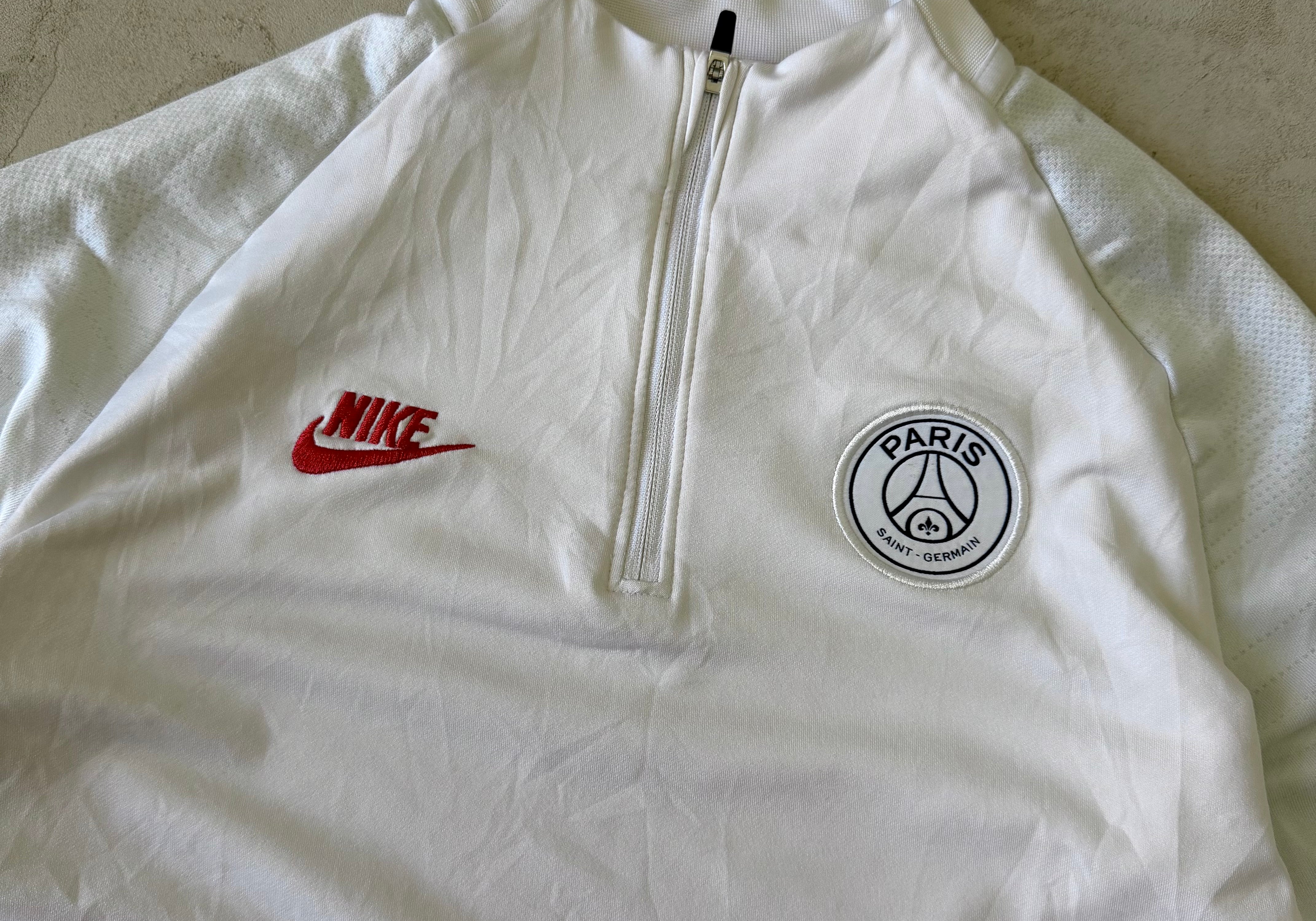 Nike Paris Saint Germain women trackjacket 1/4 zip sweatshirt 2005 (M)