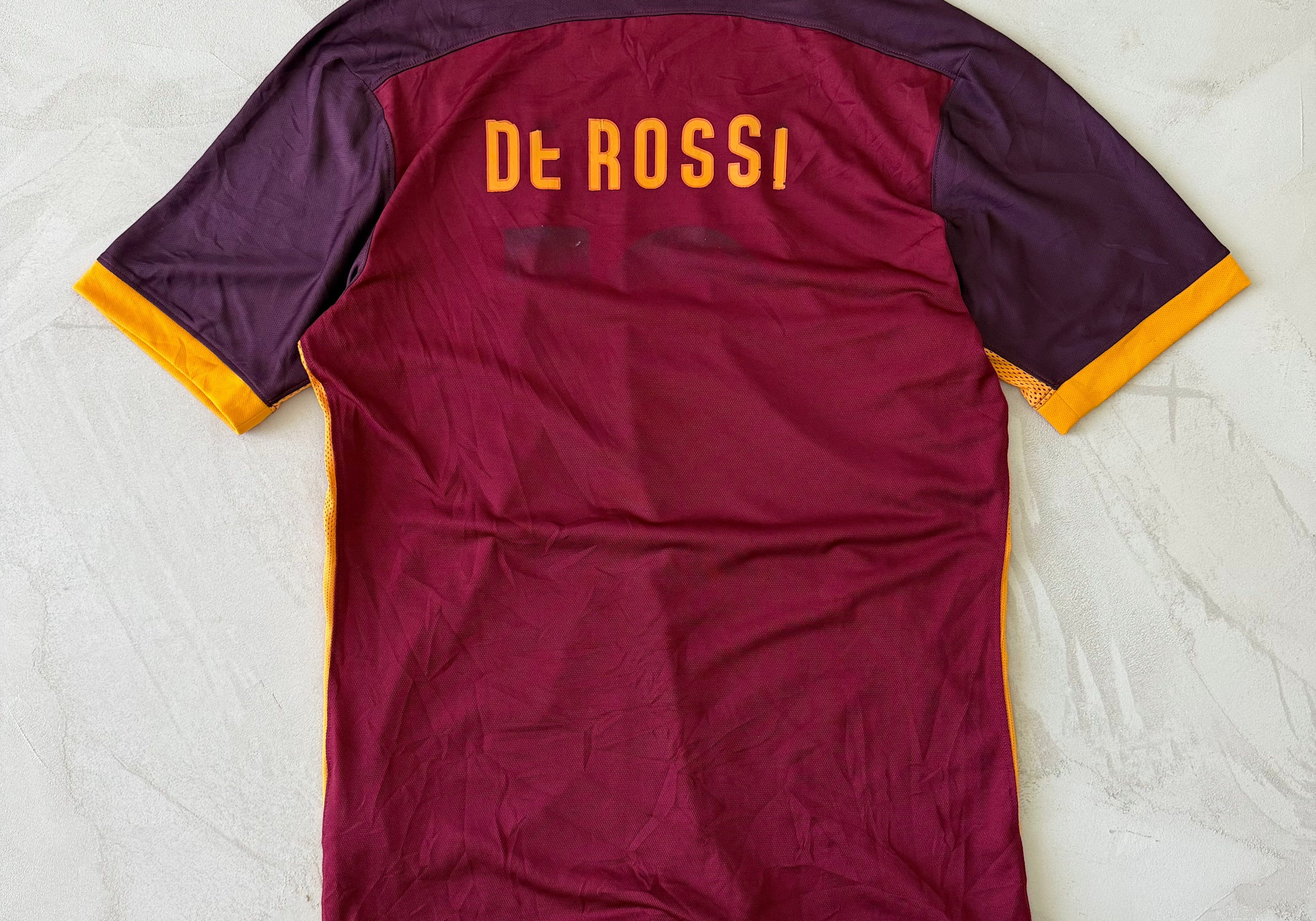 Nike Roma DE ROSSI jersey football t-shirt 2015/16 (XL)