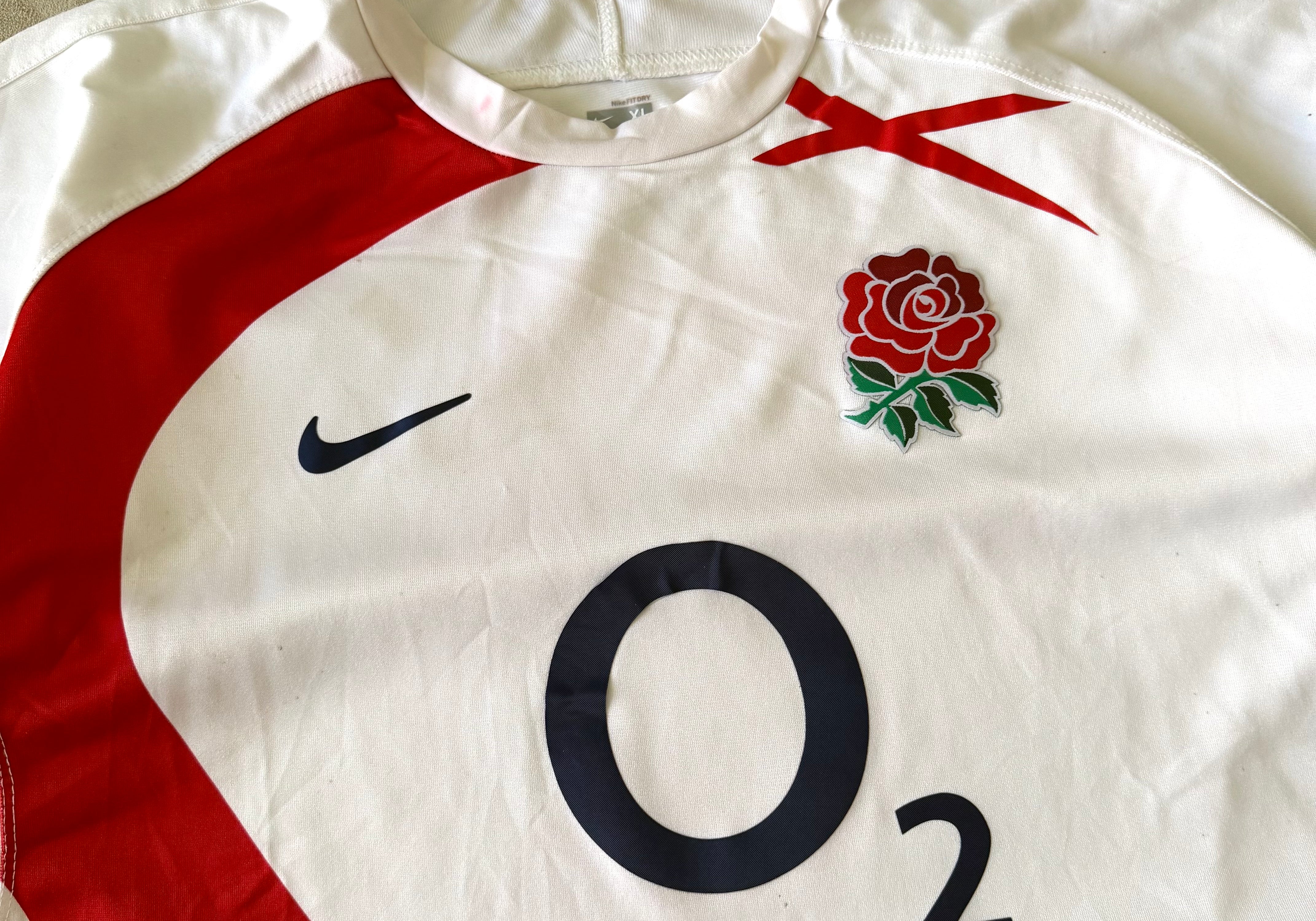 Nike England jersey rugby t-shirt 2005/06 (XL)